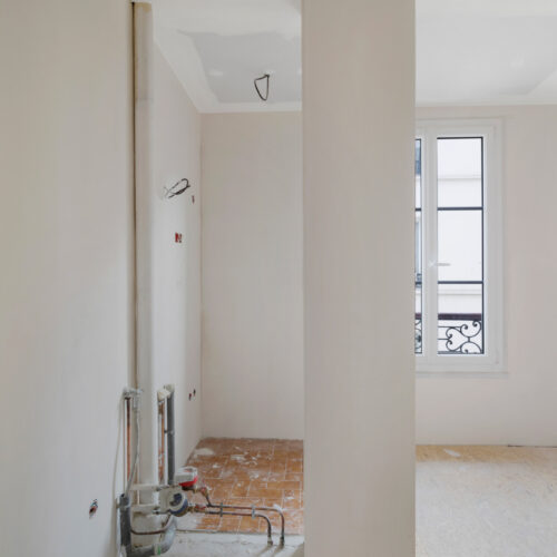 Rénovation Appartement Paris - Pendant travaux